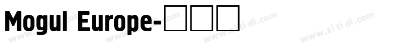 Mogul Europe字体转换